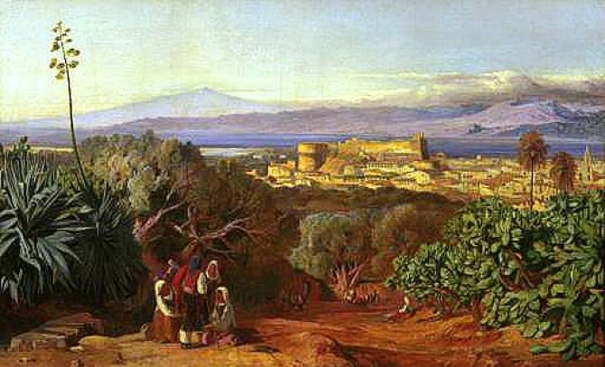 Pasquale Amato -  EDWARD LEAR A REGGIO NEL 1847 E IL BERGAMOTTO DI REGGIO CALABRIA