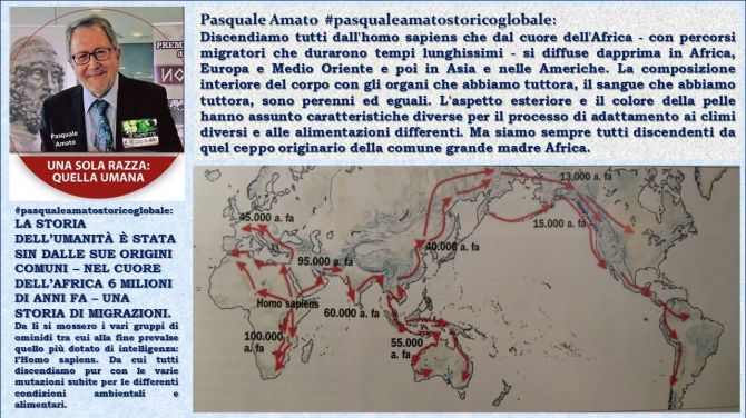PASQUALE AMATO - ESISTE UNA SOLA RAZZA: QUELLA UMANA